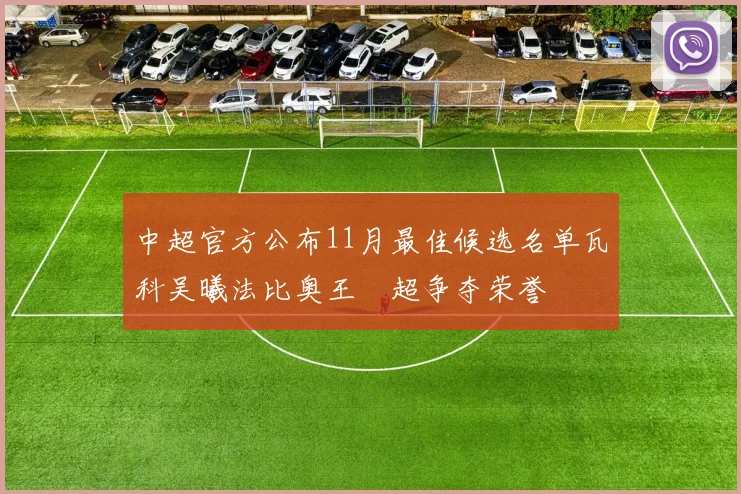 中超官方公布11月最佳候选名单瓦科吴曦法比奥王燊超争夺荣誉